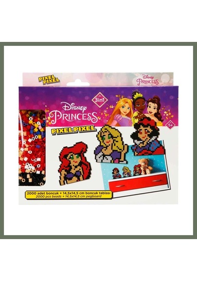 Bezos 3in1 Nessiworld Princess Pixel Pixel Boncuk Aktivite Ve Oyuncak Seti S00005169 Bezos1