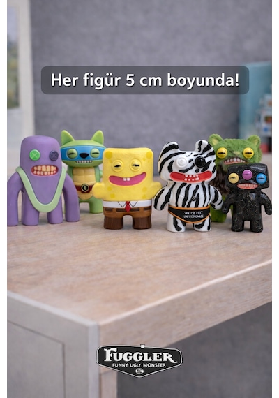 Fuggler Funny Ugly Monster 8 Li Figür Seti 2 Adet Sürpriz Karakter Dahil I Model 1