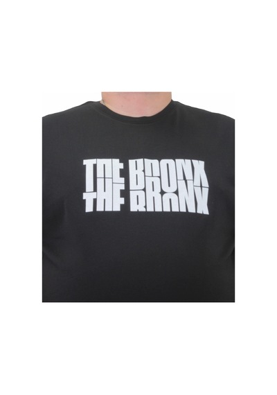 Moc Grande Mocgrande Erkek Büyük Beden Sıfır Yaka Tişört The Bronx 23174 Siyah