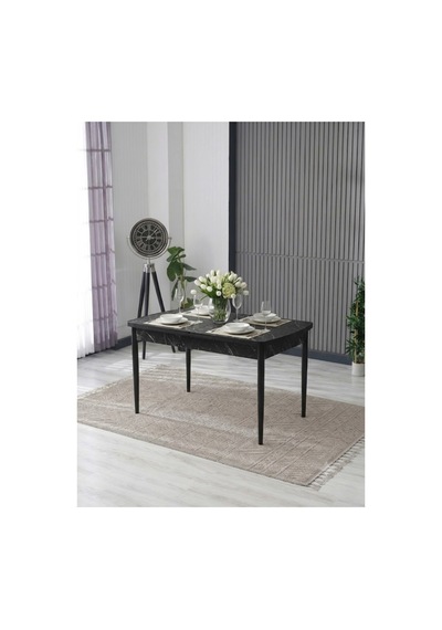 80x130 Açılabilir Masa + 6 Elma Sandalye Masa Takımı Krem Krem 80x130 Açılabilir Masa + 6 Elma Sandalye Masa Takımı Krem Krem
