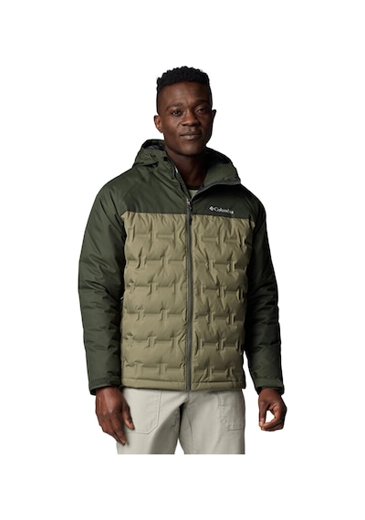 Columbia Grand Trek Iv Down Hooded Erkek Yeşil Outdoor Mont Wm9710-397