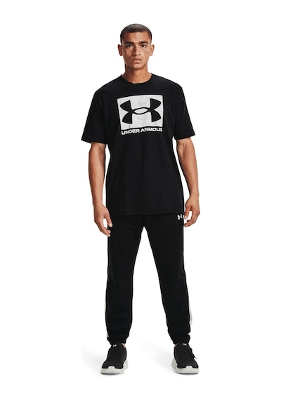 Under Armour Erkek UA ABC Camo Boxed Logo Kısa Kollu 1361673-001 Siyah