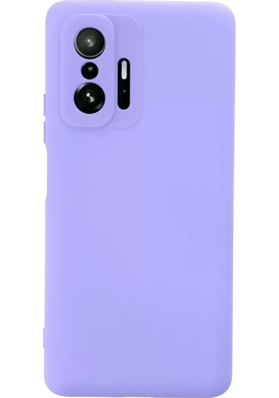 Newface Xiaomi Mi 11t Pro Kılıf Nano İçi Kadife Silikon - Lila