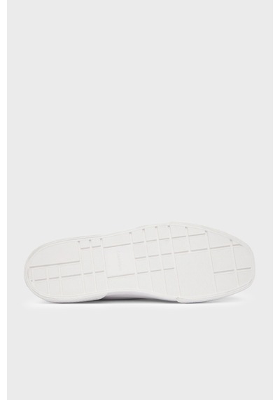 Calvin Klein Deri Logolu Sneaker Ayakkabı Hw0hw030770k4 Bayan Ayakkabı Hw0hw03077 0k4 Beyaz