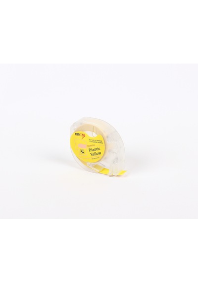 Dymo Letratag Muadil Cestag Şerit Plastik Sarı 12MM X4M Tekli