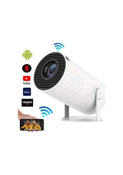 Taşınabilir Mini Projektör 720p Hdmı Usb Wi-fi Ekran