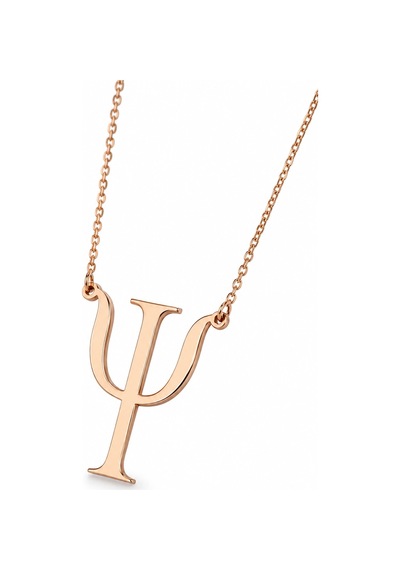 Psikoloji Sembolü Kolye - Rose Rose Gold