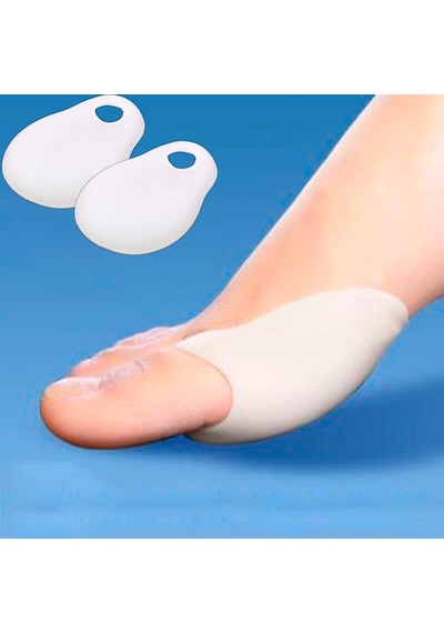 Ayak Baş parmak Bunyon Koruyucu Makarasız Halluks Valgus Silikon yara nasır Set 2 li başparmak