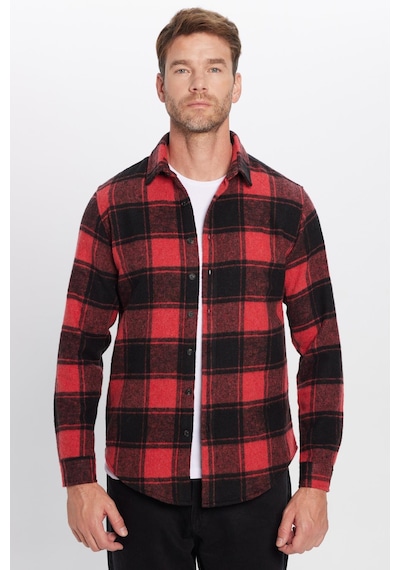 Tudors Erkek Slim Fit Dar Kesim Oduncu Kareli Kışlık Gömlek-31993 Çok Renkli Tudors Erkek Slim Fit Dar Kesim Oduncu Kareli Kışlık Gömlek-31993 Çok Renkli