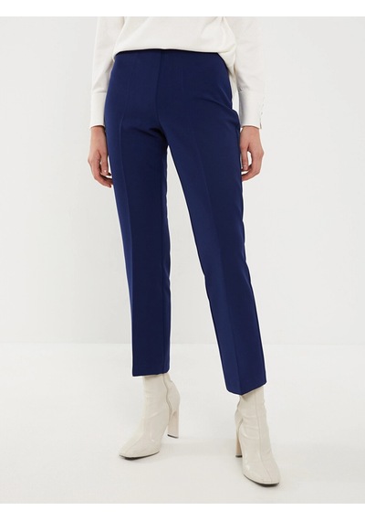 Lc Waikiki Lcw Modest Lacivert Kadın Standart Fit Düz Pantolon Lıght Navy