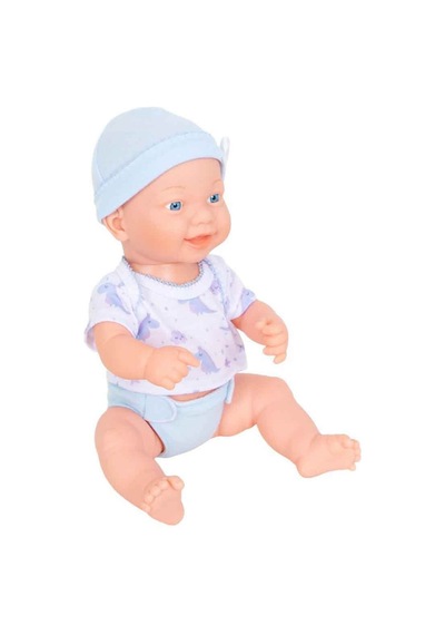 Sesli İkiz Bebekler Oyun Seti 32 Cm - Biberonlu Pilli Et Bebekler Piller Dahil