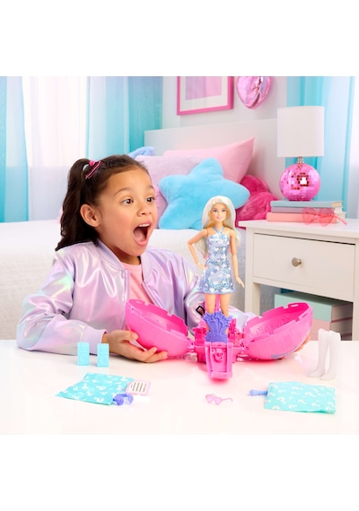 Barbie Roll Ve Reveal Pop Star Bebeği Jmk19