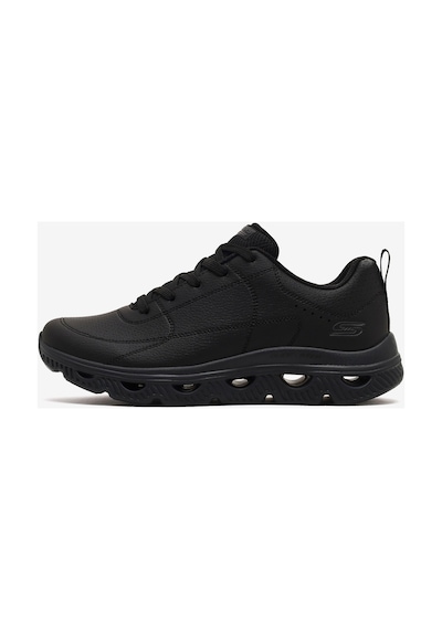 Skechers Bobs Arc Waves - Easy Fıt Kadın Siyah Spor Ayakkabı 117177 Bbk
