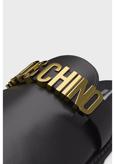 Moschino Bayan Terlik Ma10162g1o261mpmf0 000 Siyah