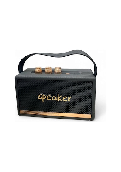 Rose Sp-431 Taşınabilir Şarjlı Bluetooth Hoparlör - Siyah