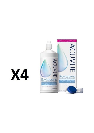 4 ADET ACUVUE REVİTALENS 360ML LENS SOLÜSYONU
