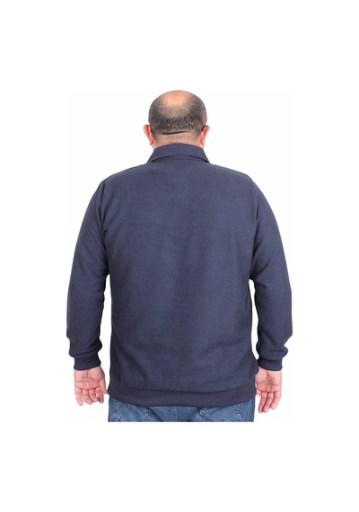 Moc Grande Mocgrande Erkek Büyük Beden Polo Yaka Sweat Flota Cep 24407 Lacıvert Lacivert Moc Grande Mocgrande Erkek Büyük Beden Polo Yaka Sweat Flota Cep 24407 Lacıvert Lacivert