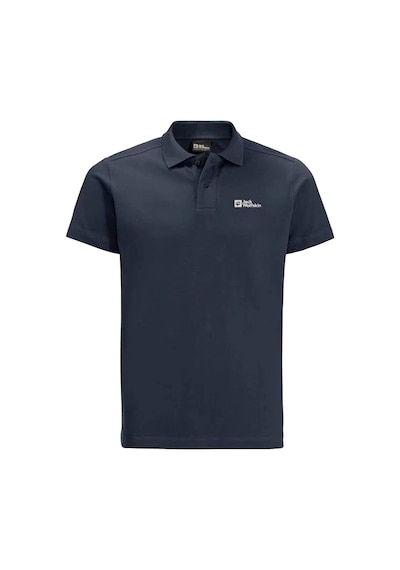 Jack Wolfskin Essential Polo M Erkek Polo T-shirt 1809301tr Antrasit - Lacivert