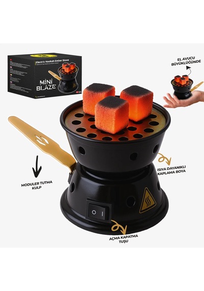 Mini Blaze Nargile Kömür Pişirme Ocağı