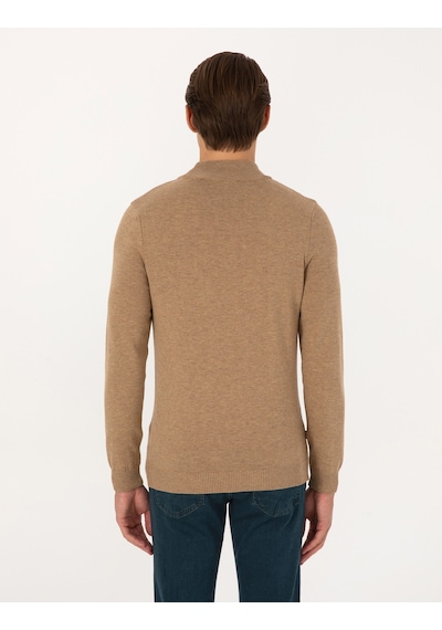 Pierre Cardin Erkek Camel Melanj Kazak /triko 50315457-vr122 Camel Melanj