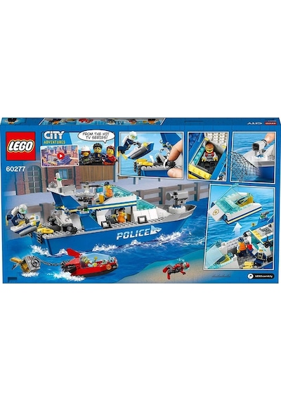 LEGO® City 60277 Polis Devriye Botu 276 Parça