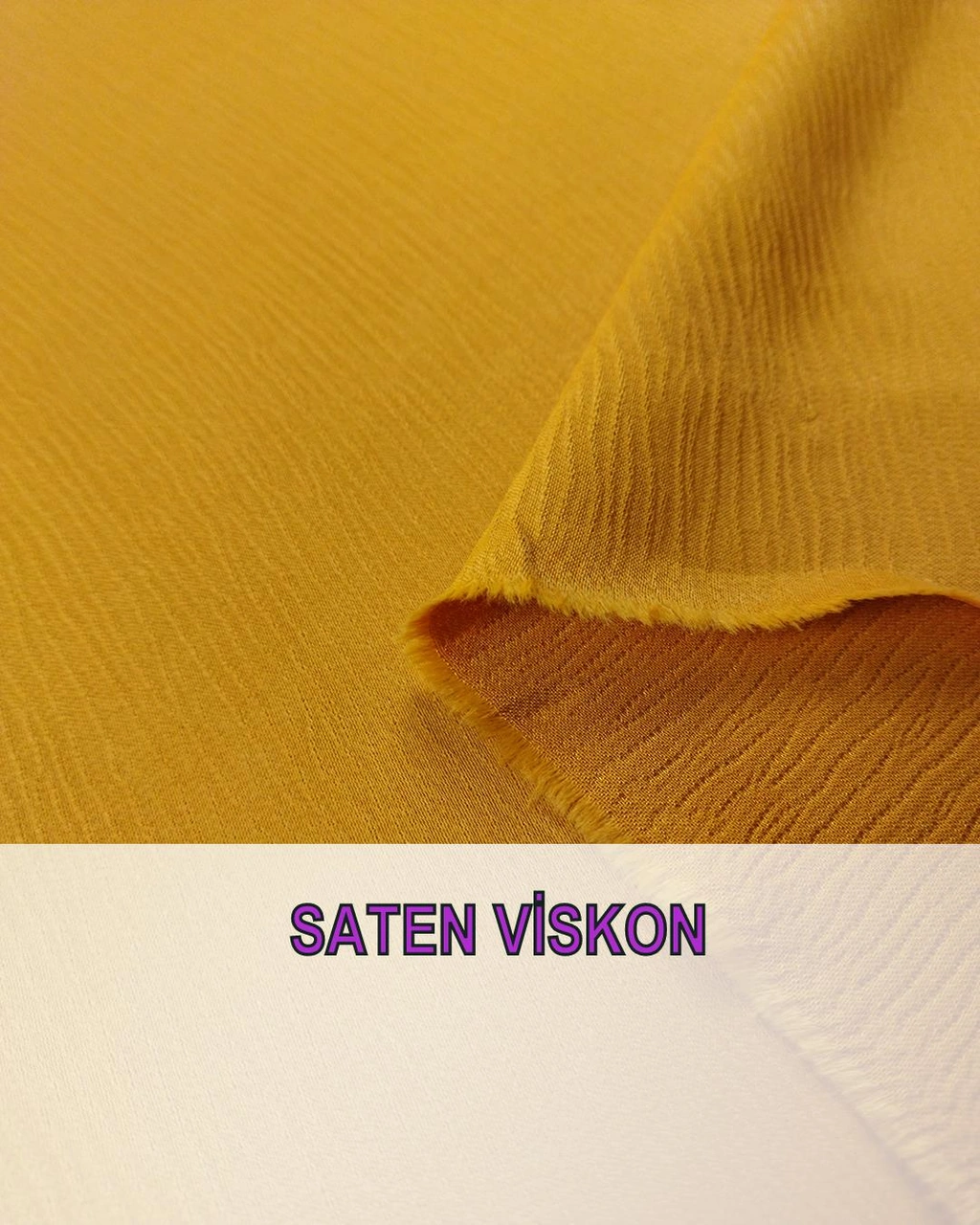 Saten Viskon Hardal Kavuniçi Arası Renkteen: 140 Cm-3113 Renkli