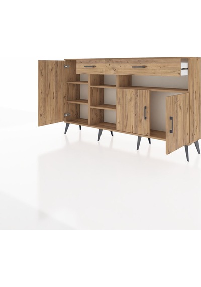 Arges Konsol 5 Raflı 2 Çekmeceli 3 Kapaklı 176x30x99 Çam-çam Atlas Çam - Atlas Çam Arges Konsol 5 Raflı 2 Çekmeceli 3 Kapaklı 176x30x99 Çam-çam Atlas Çam - Atlas Çam