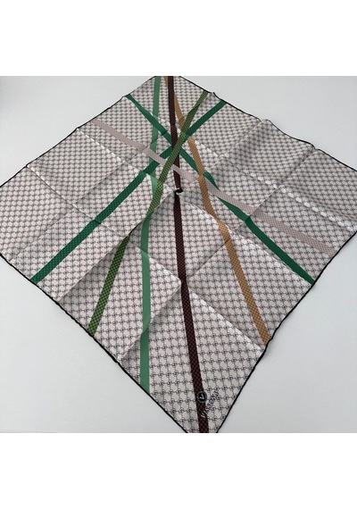 Vissona Twill İpek Eşarp Ipk3605-27237 Çok Renkli