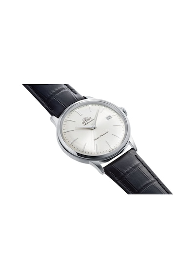 Orient Ra-ac0031s30b Otomatik Deri Siyah Beyaz Kadran 41 Mm Erkek Kol Saati Gri