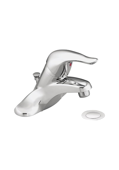 Moen L4625 Chateau Tek Kolu Düşük Ark Banyo Bataryası, Krom, 0.37 Diğer