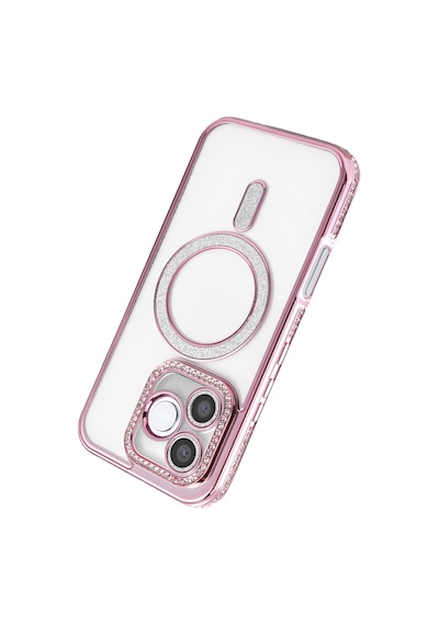 Newface - 478 - Huawei Honor 600 Lite Joke Simli Magneticsafe Kılıf - Spt-gld - - Pembe