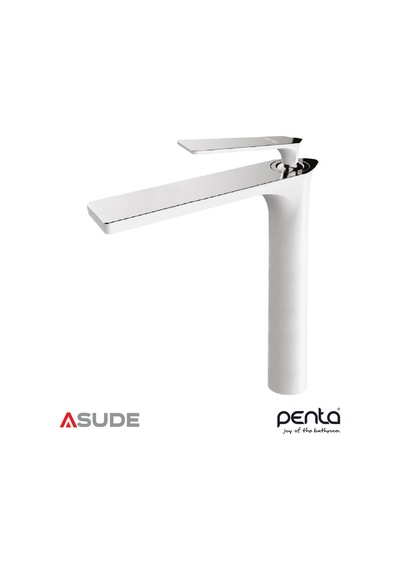 Penta 4651h-w Vıola Whıte Chrome Yuksek C.lavabo Batarya Beyaz