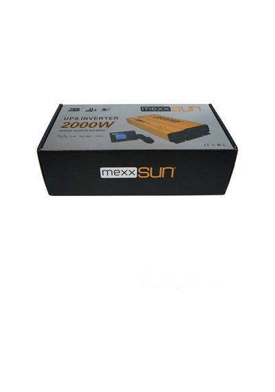Mexxsun Akü Şarjlı Ups Tam Sinüs Inverter 2000w 12v - 20ah Remote Ekran -1967