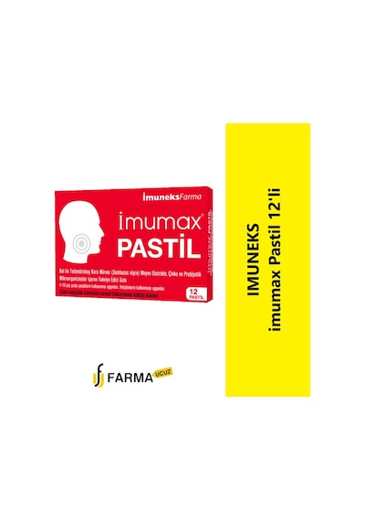Imuneks Imumax Pastil 12 Adet