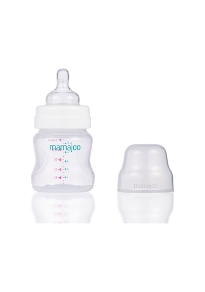 Mamajoo Silver Biberon 150 ML & Kulplu Eğitici Bardak 270 ML / Bl
