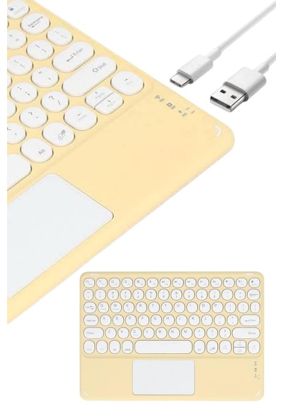 Touchpad Klavye Slim Q Klavye
