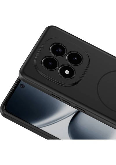 Maks Technology Redmi Note 15 Pro 4g Kılıf M-safe Şarj Özellikli Mkst Meta Kapak - Siyah