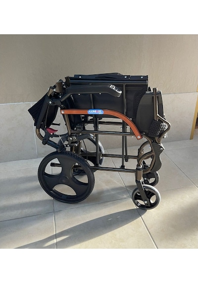 Comfort Plus Gk863Labj-12 Jet Black Transfer Alüminyum Tekerlekli
