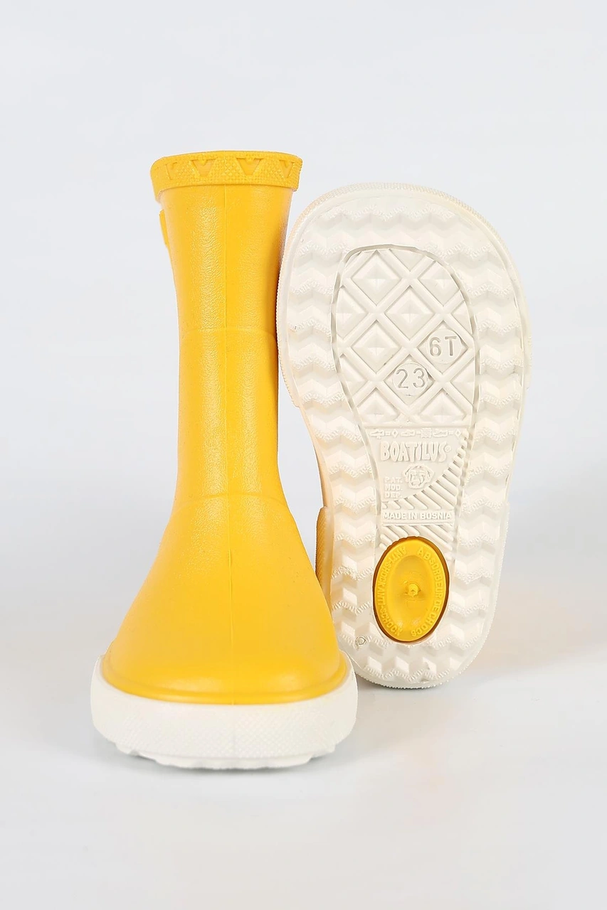 Boatilus Nautic-b Çocuk Yellow/white Yağmur Çizmesi Sarı