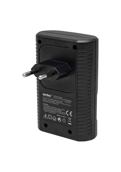 Sertec C802 Aa Aaa 9v Pil Şarj Aleti Ni-mh Ni-cd Akıllı Şarj Cihazı