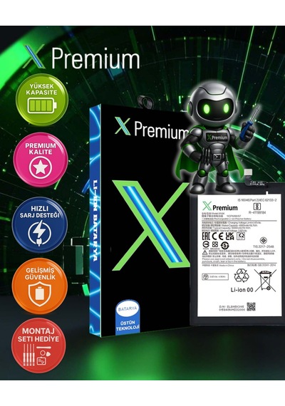 Xpremium Xiaomi Redmi 12c Bn5k Batarya Pil Süper Yüksek Kalite 5000 Mah