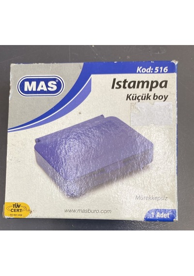 Mas Istampa Küçük Boy Mürekkepsiz Mühür Yastığı Kod:516 - 1 Adet