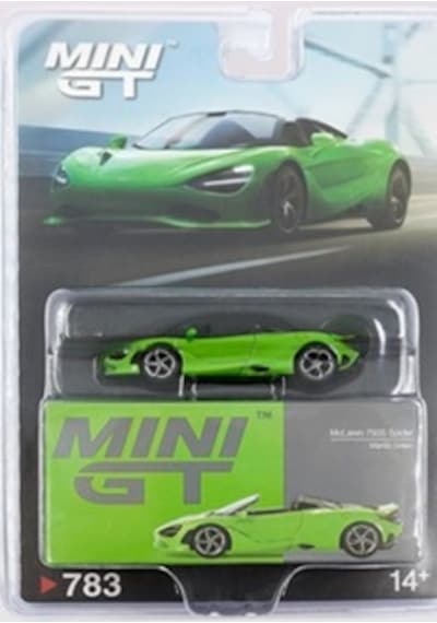 Mini Gt Mclaren 750s Spider Mantis Green Bl 783 Çok Renkli