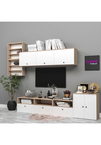 Milens Tv Ünitesi Mdf Beyaz Milens Tv Ünitesi Mdf Beyaz