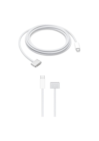 Apple Macbook Usb-c İle Uyumlu, Magsafe 3 Hızlı Şarj Kablosu, 2 Metre, Beyaz