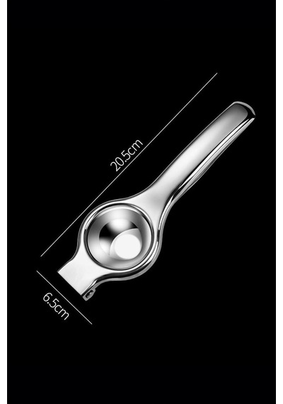 Komple 304 Paslanmaz Çelik Limon Narenciye Sıkacağı Mt126 Gümüş