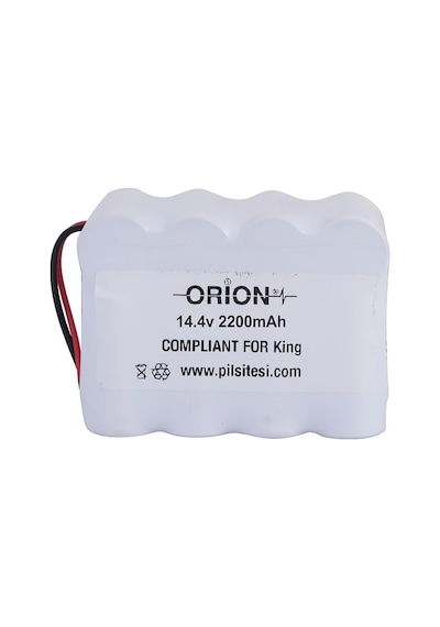 King Uyumlu Orion 14.4V 2200 mAh Şarjlı Süpürge Pili (306842625)