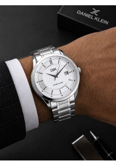 Daniel Klein Nişan Ve Damat Saati Çelik Kordon 2 Yıl Garantili 3 Atm Erkek Kol Saati Edk.14491.1 Gümüş