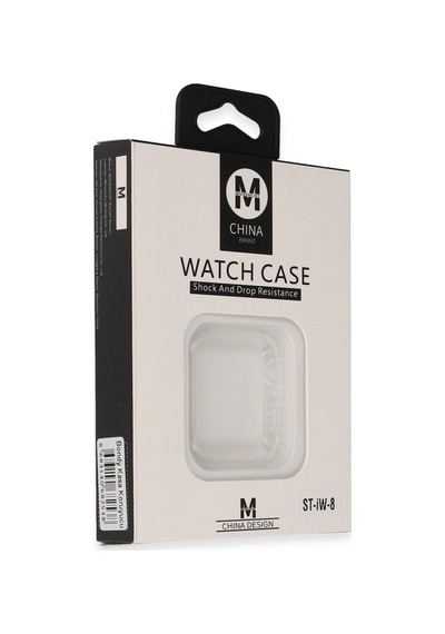 Apple, Uyumlu Watch Ultra 49mm Bondy Kasa Koruyucu - Beyaz