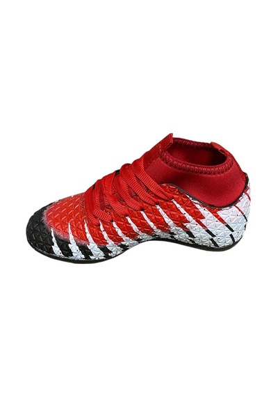 Lion Çocuk Halı Saha Spor Ayakkabı Kırmızı Siyah Beyaz - 682771362 Kırmızı Siyah Beyaz
